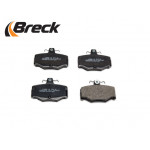 BRECK Bremsbelagsatz, Scheibenbremse